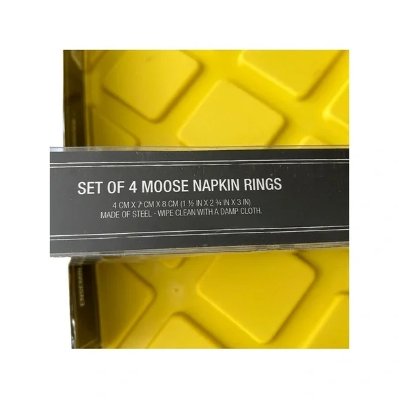 Moose Napkin Rings - Picture 4 of 5